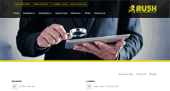 Desktop Screenshot of jobs.rush-personnel.com